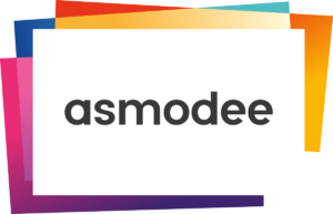 logo for board game publisher Asmodee