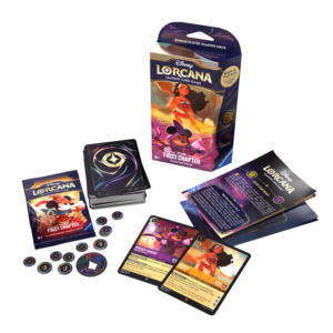 Components from the Disney Lorcana trading card game by Ravensburger